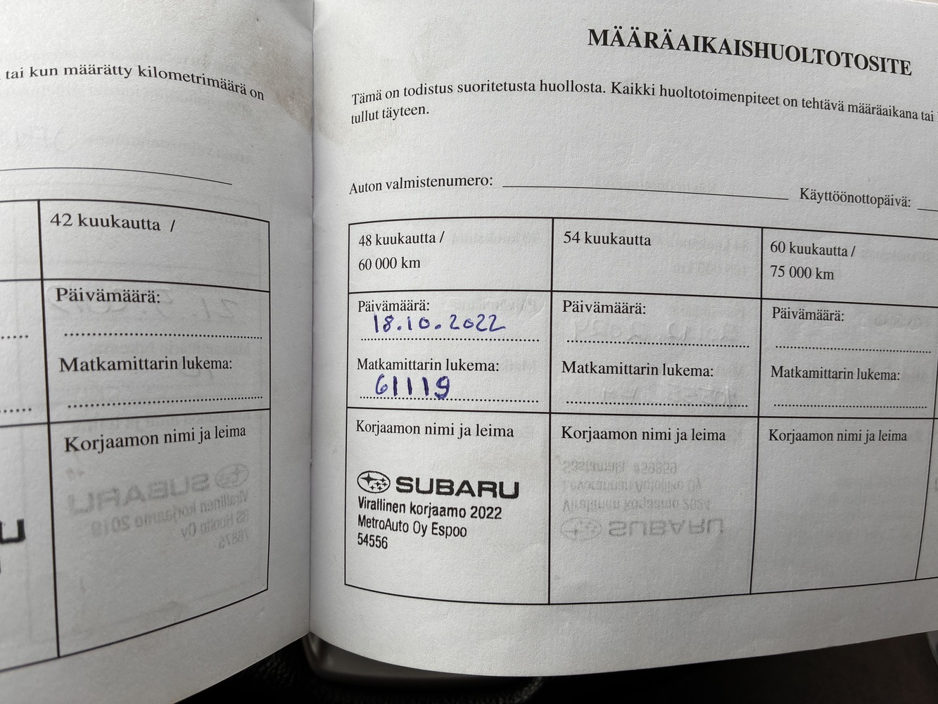 Subaru Outback vaihtoauto