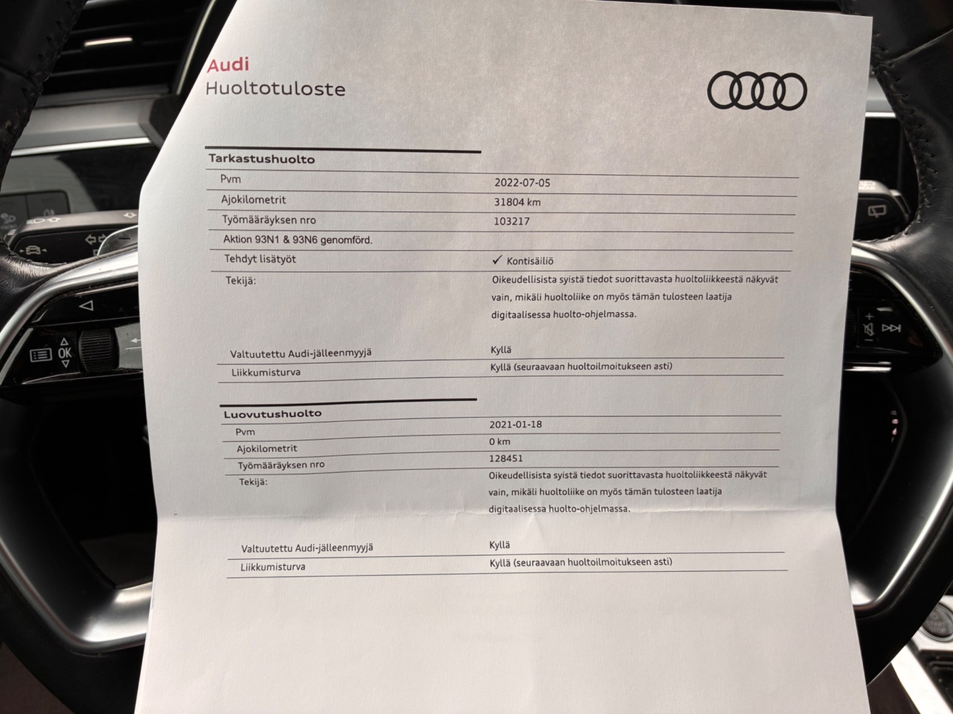 Audi e-tron vaihtoauto