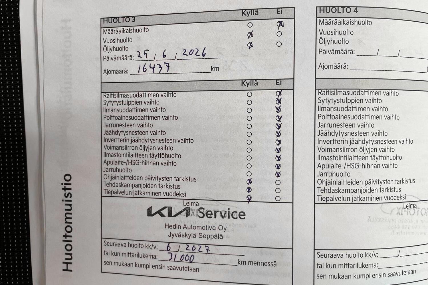 Kia Rio vaihtoauto