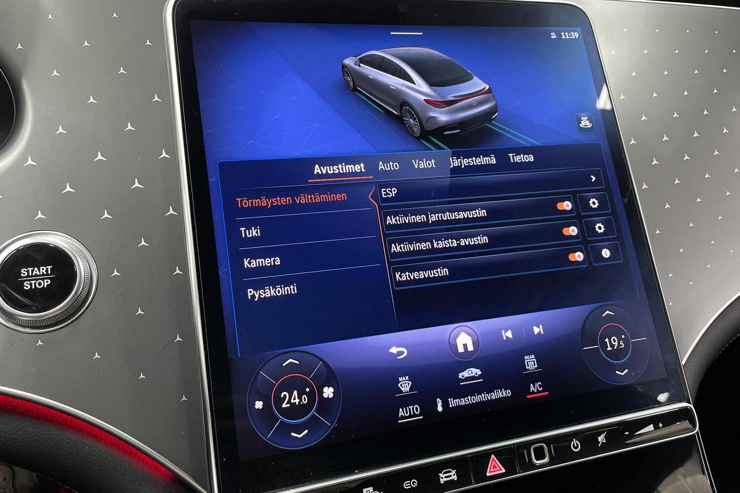 Mercedes-Benz EQE vaihtoauto