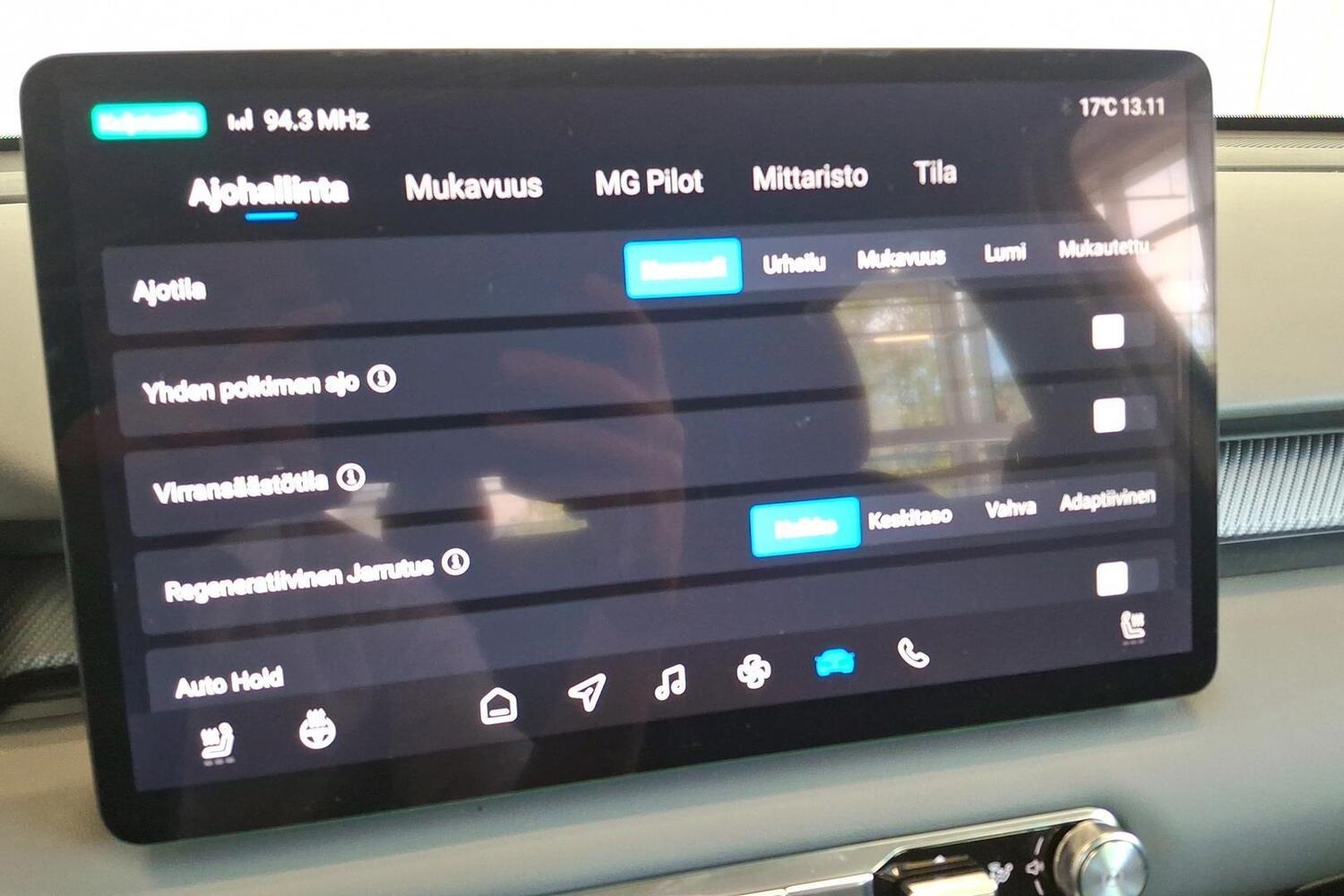 MG MGS5 EV vaihtoauto
