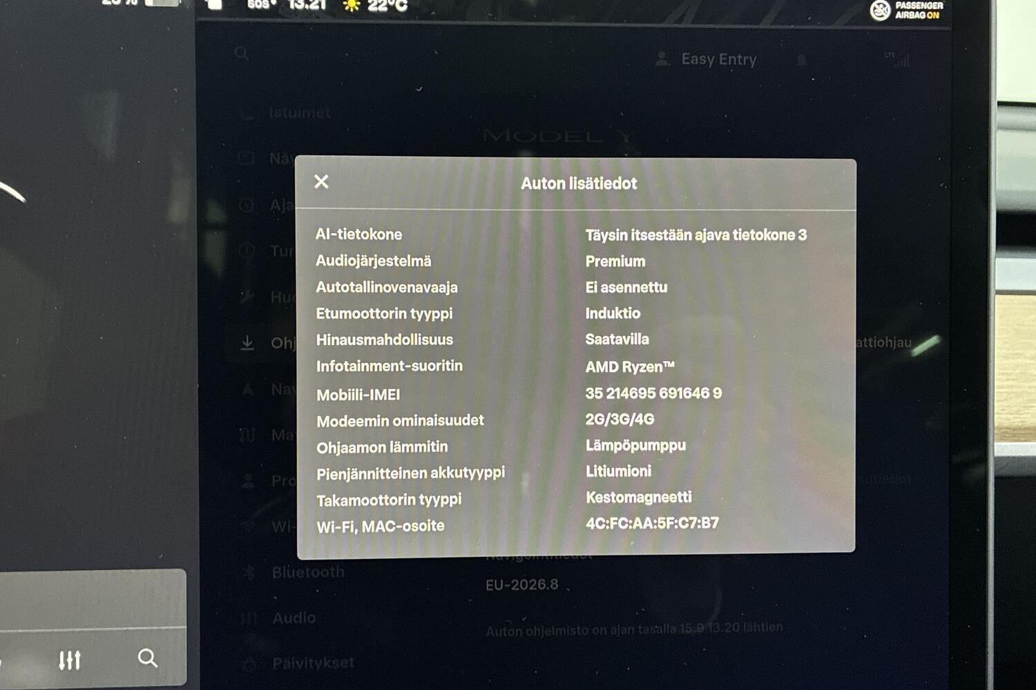 Tesla Model Y vaihtoauto