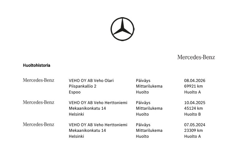 Mercedes-Benz GLC vaihtoauto