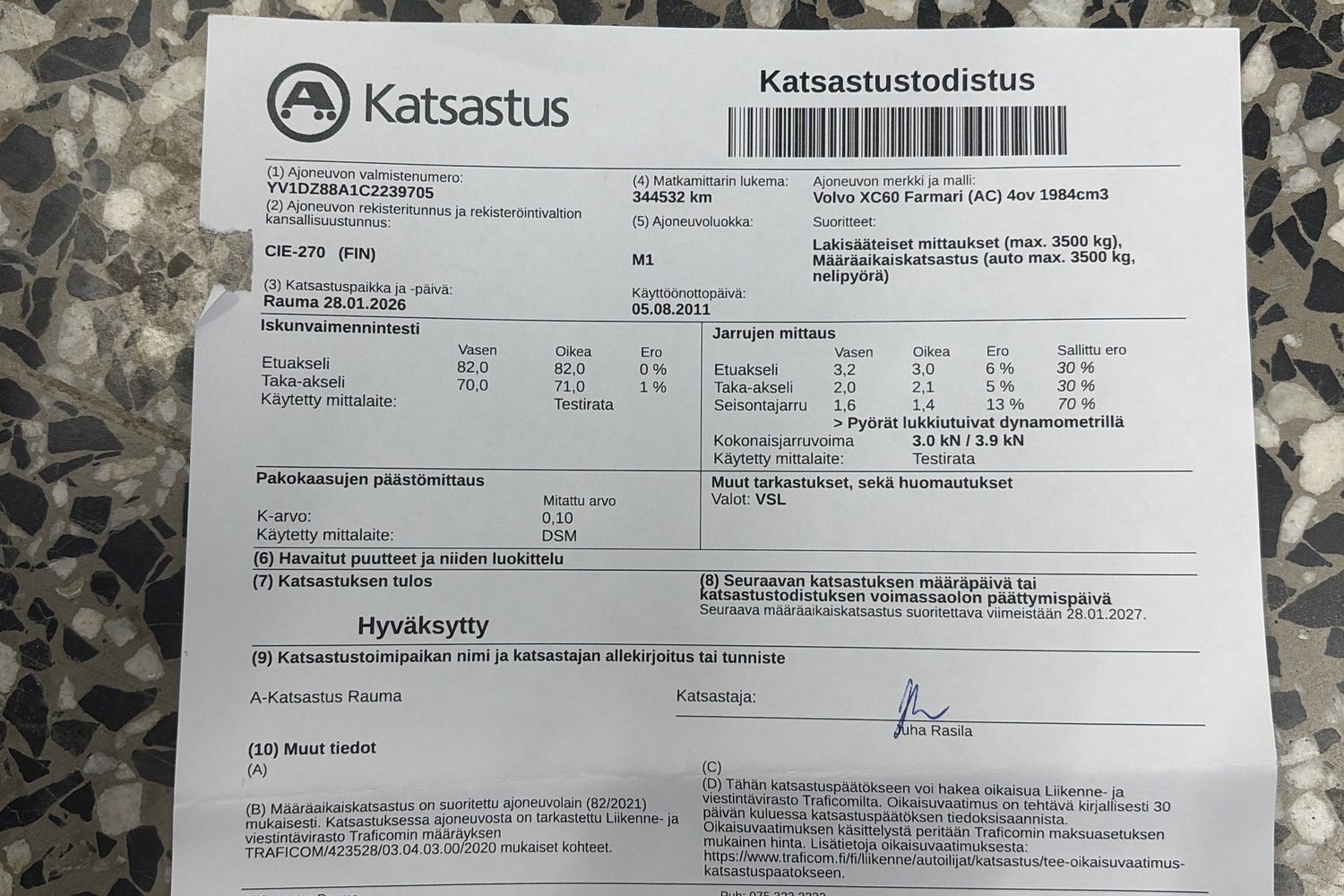 Volvo XC60 vaihtoauto
