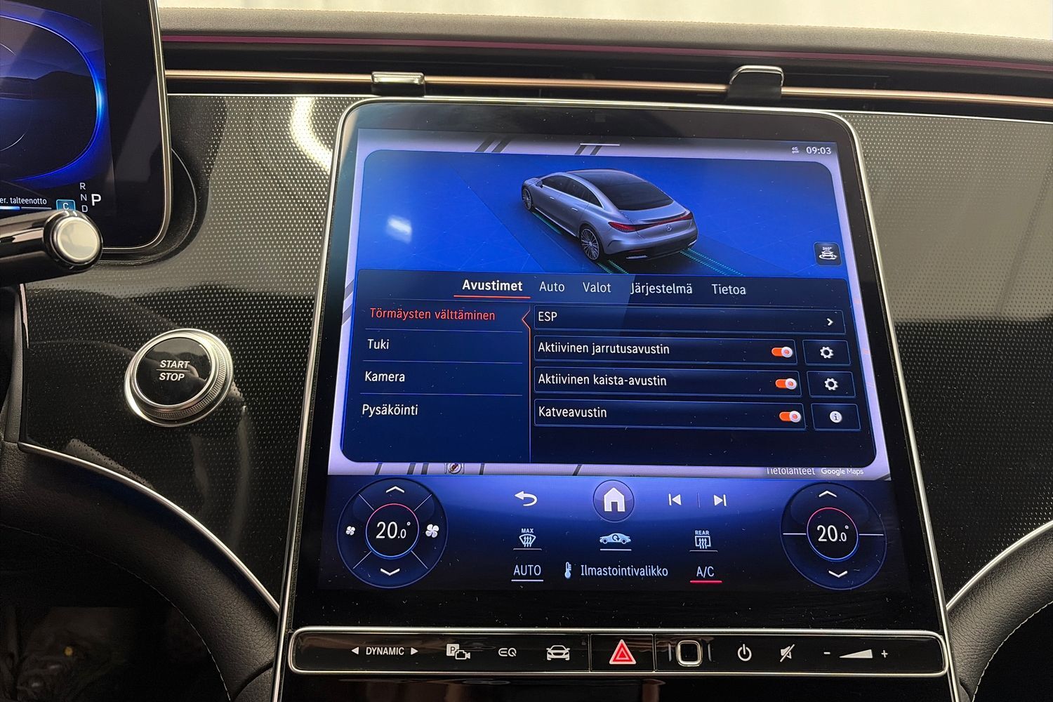 Mercedes-Benz EQE vaihtoauto