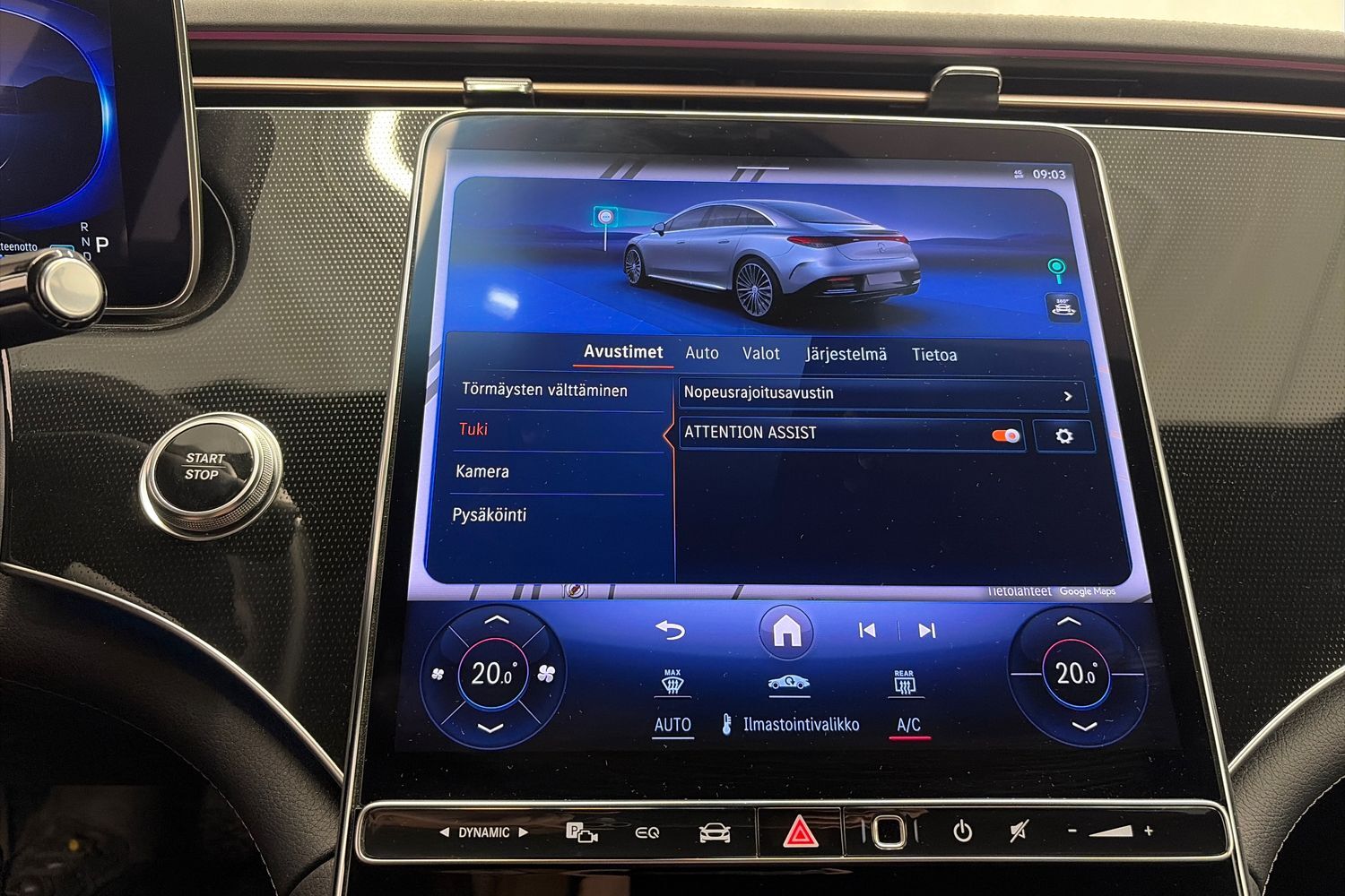 Mercedes-Benz EQE vaihtoauto