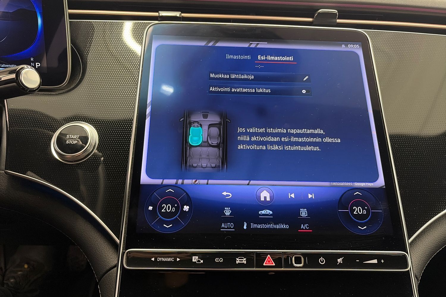 Mercedes-Benz EQE vaihtoauto
