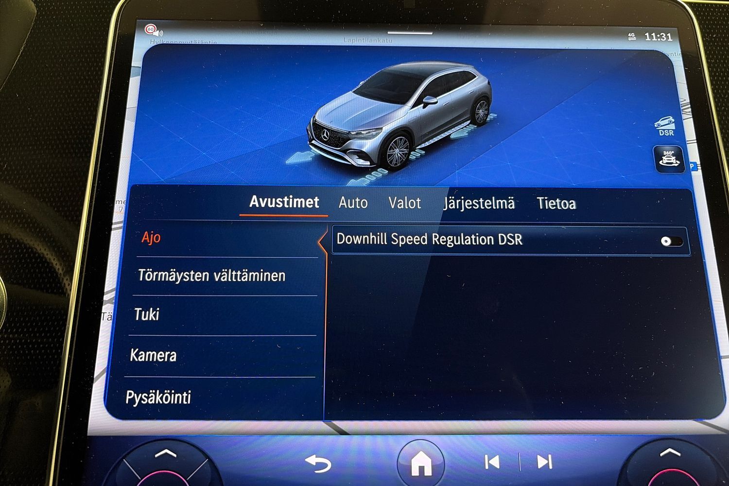 Mercedes-Benz EQE vaihtoauto