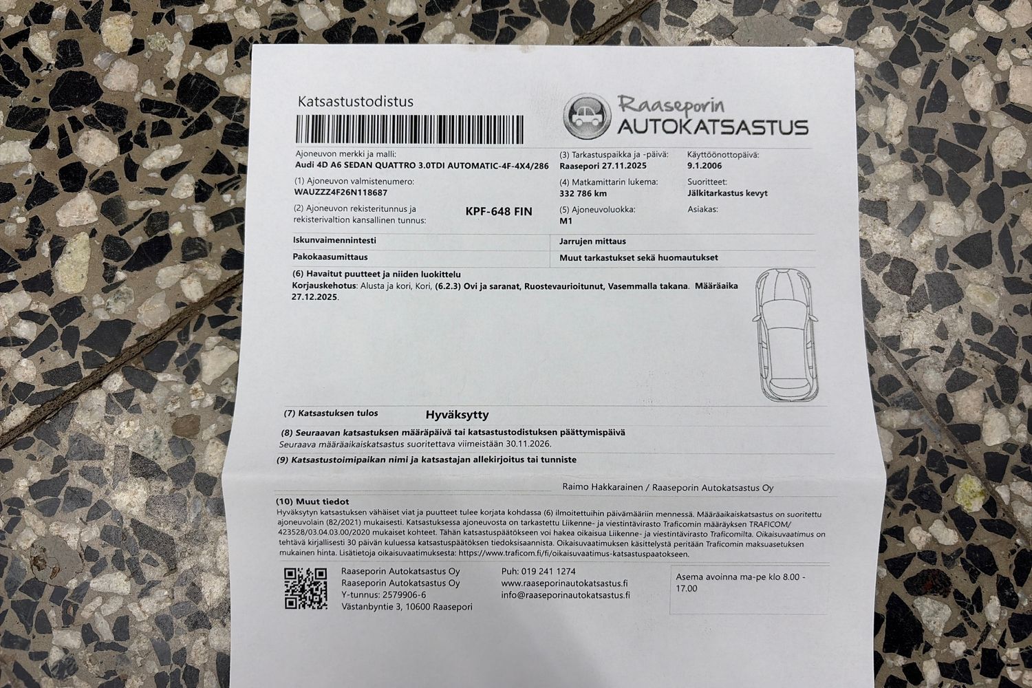 Audi A6 vaihtoauto