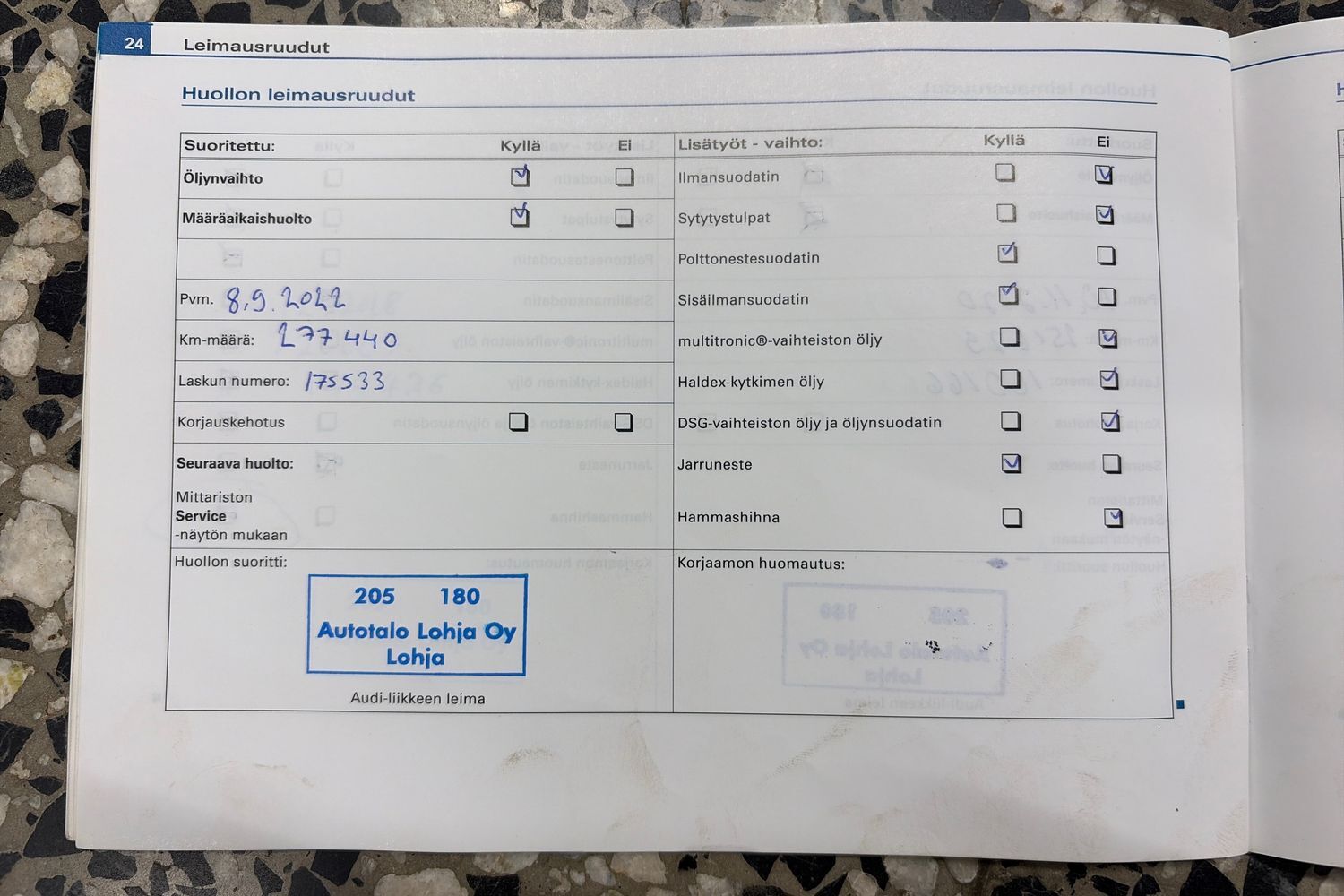 Audi A6 vaihtoauto