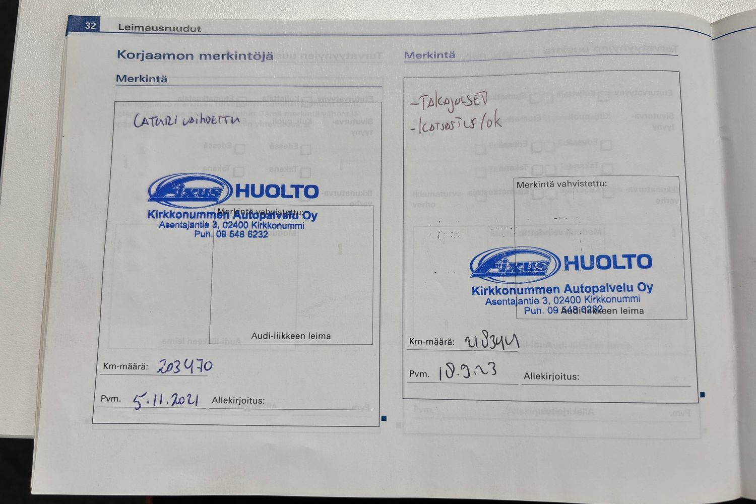 Audi A4 vaihtoauto