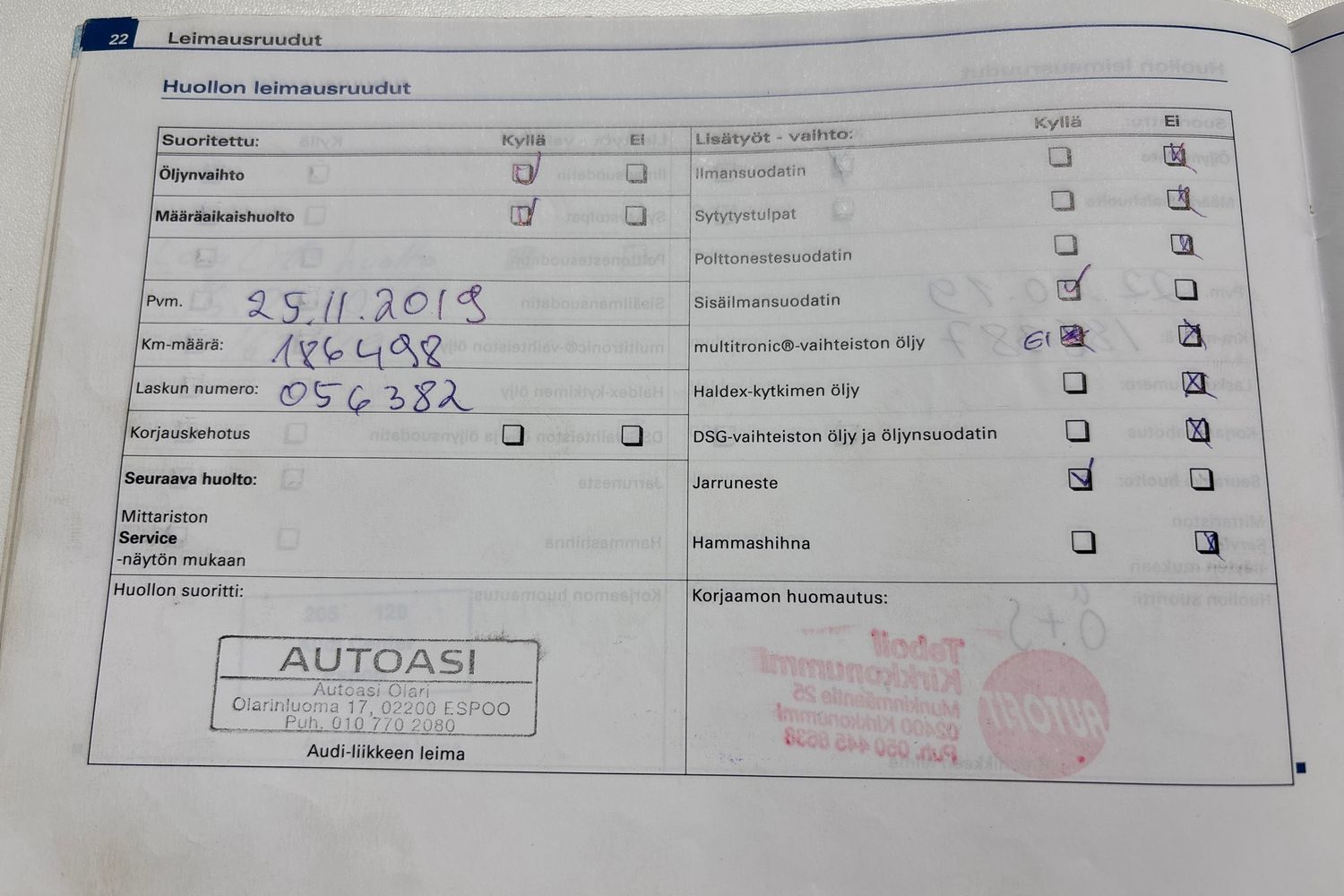 Audi A4 vaihtoauto