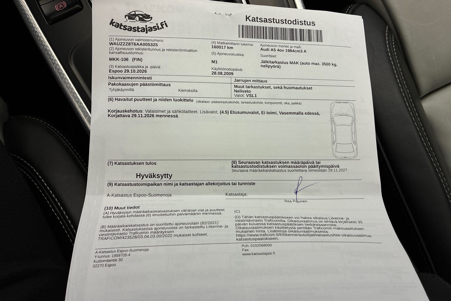 Audi A5 vaihtoauto