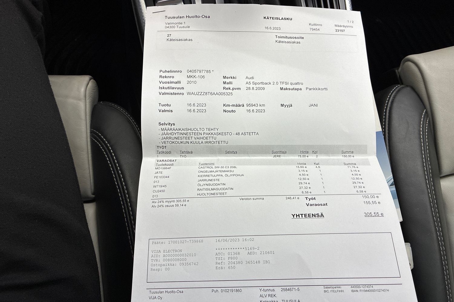 Audi A5 vaihtoauto