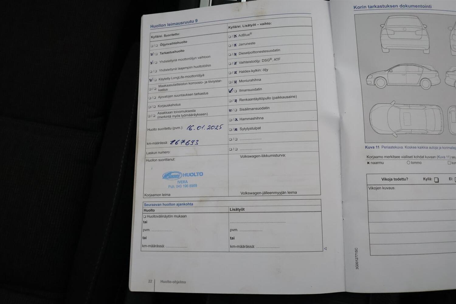 Volkswagen Passat vaihtoauto
