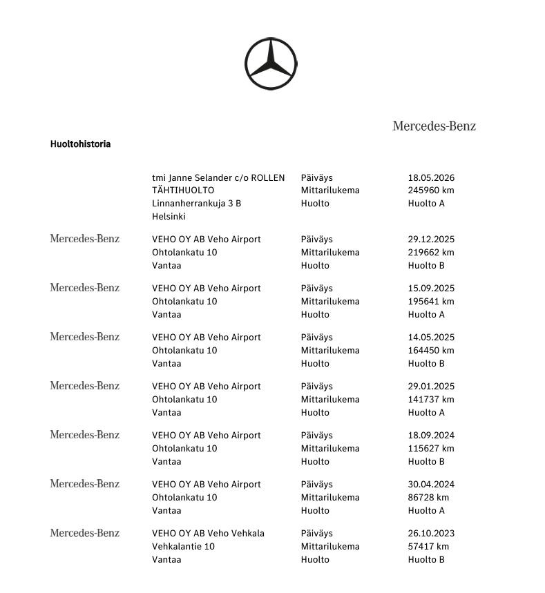 Mercedes-Benz Vito vaihtoauto