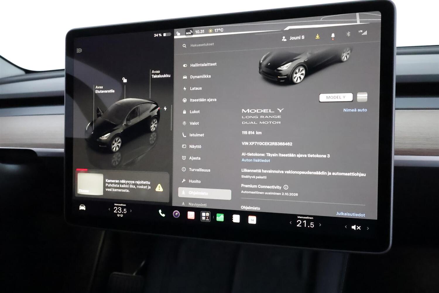Tesla Model Y vaihtoauto