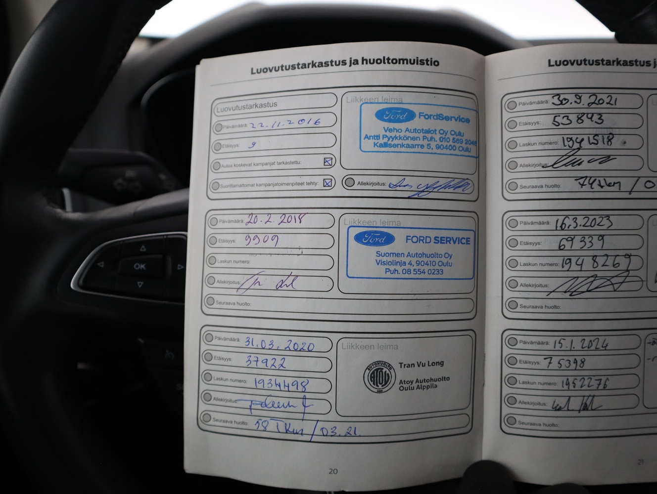 Ford Focus vaihtoauto