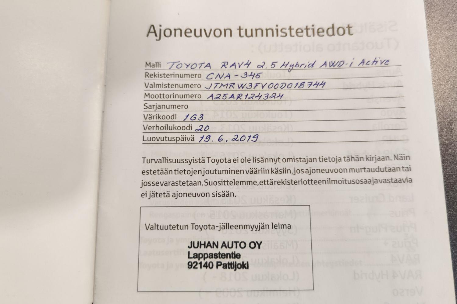 Toyota RAV4 vaihtoauto