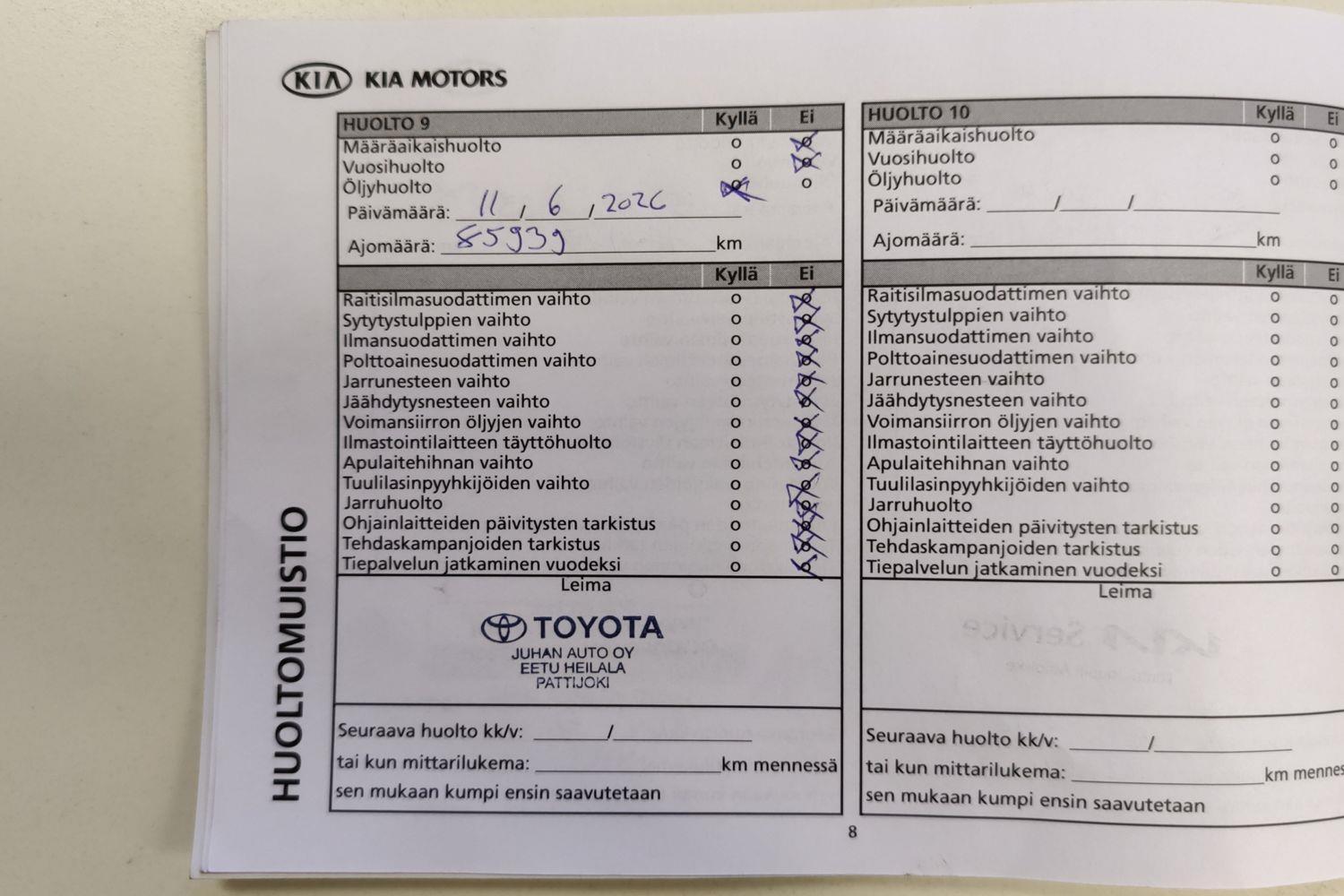 Kia Rio vaihtoauto