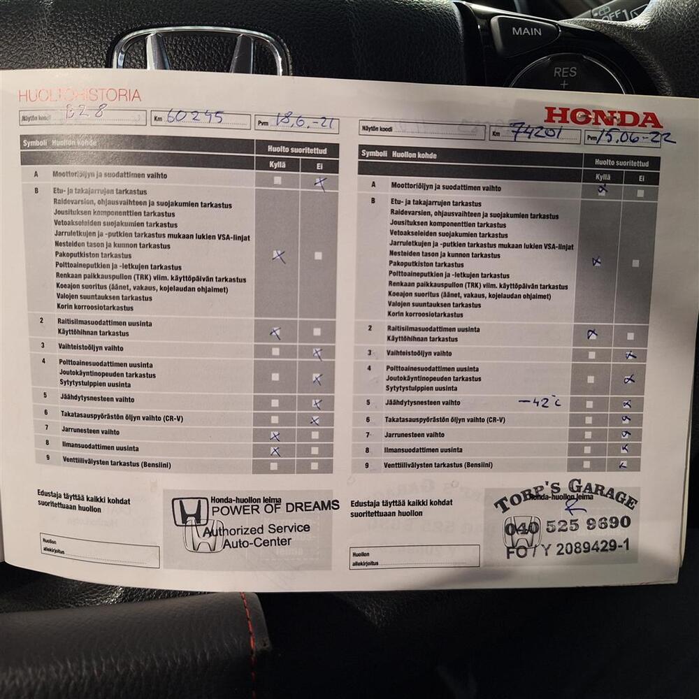 Honda Civic vaihtoauto