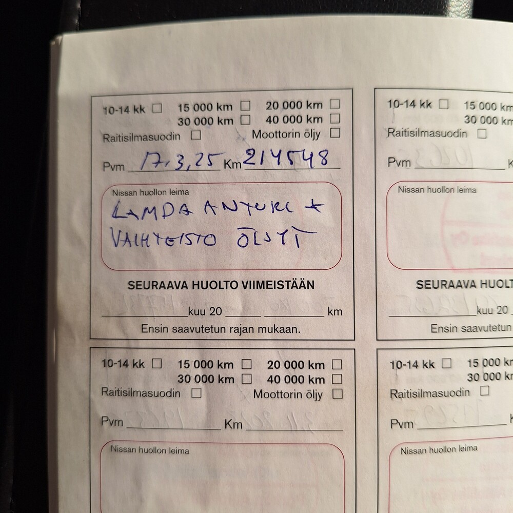 Nissan Qashqai vaihtoauto