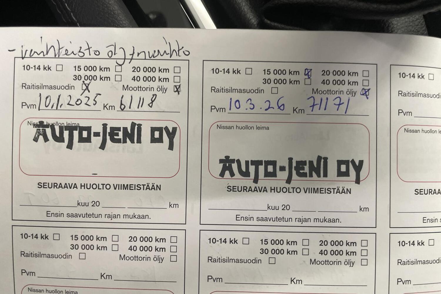 Nissan Qashqai vaihtoauto