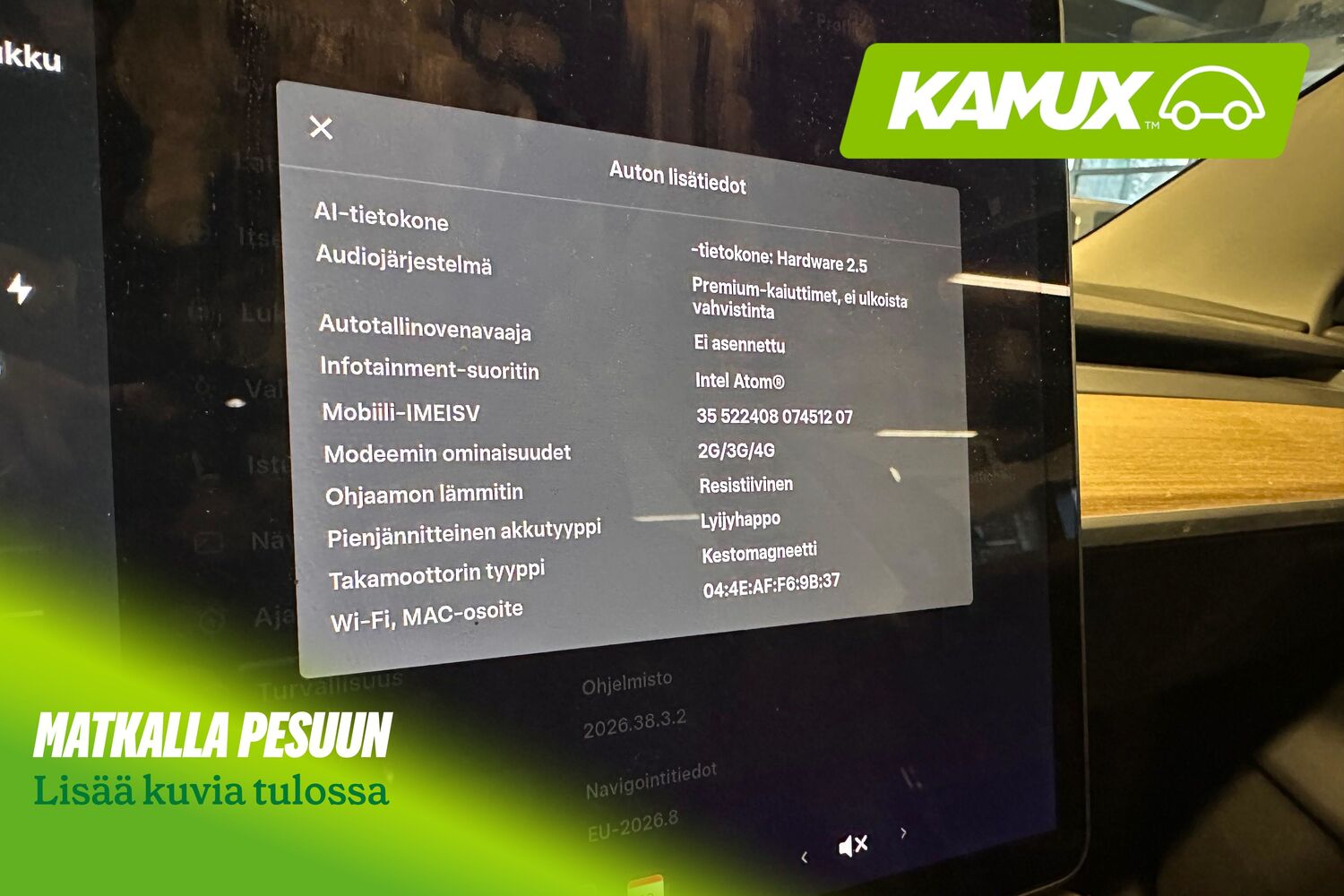 Tesla Model 3 vaihtoauto