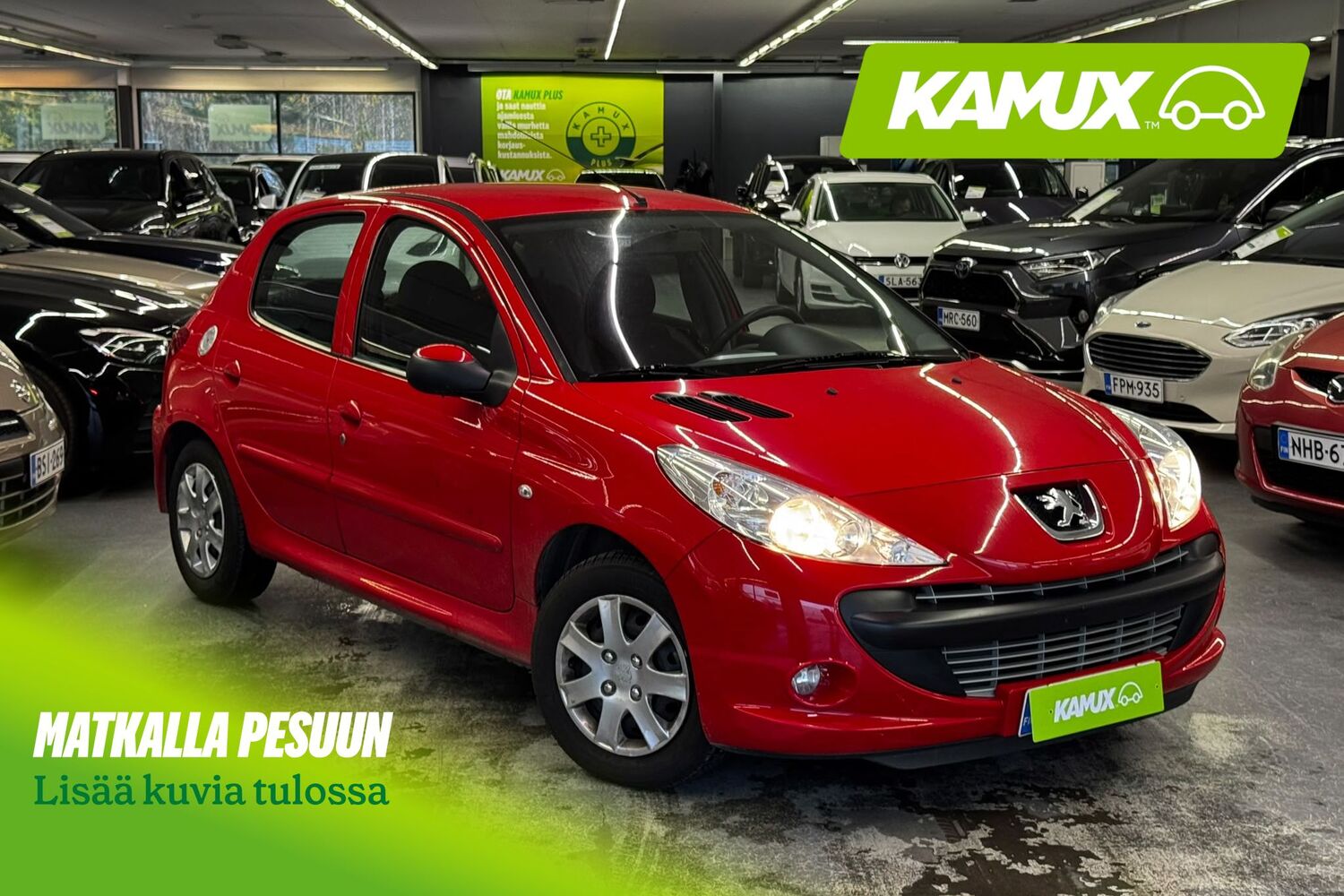 Peugeot 206 + vaihtoauto