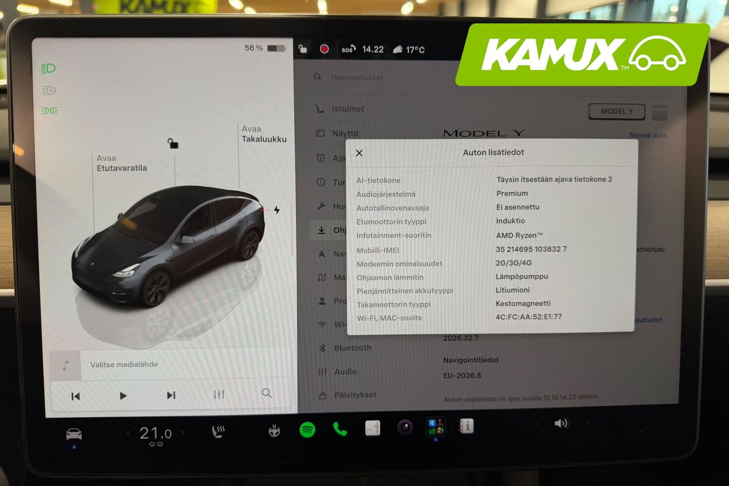 Tesla Model Y vaihtoauto