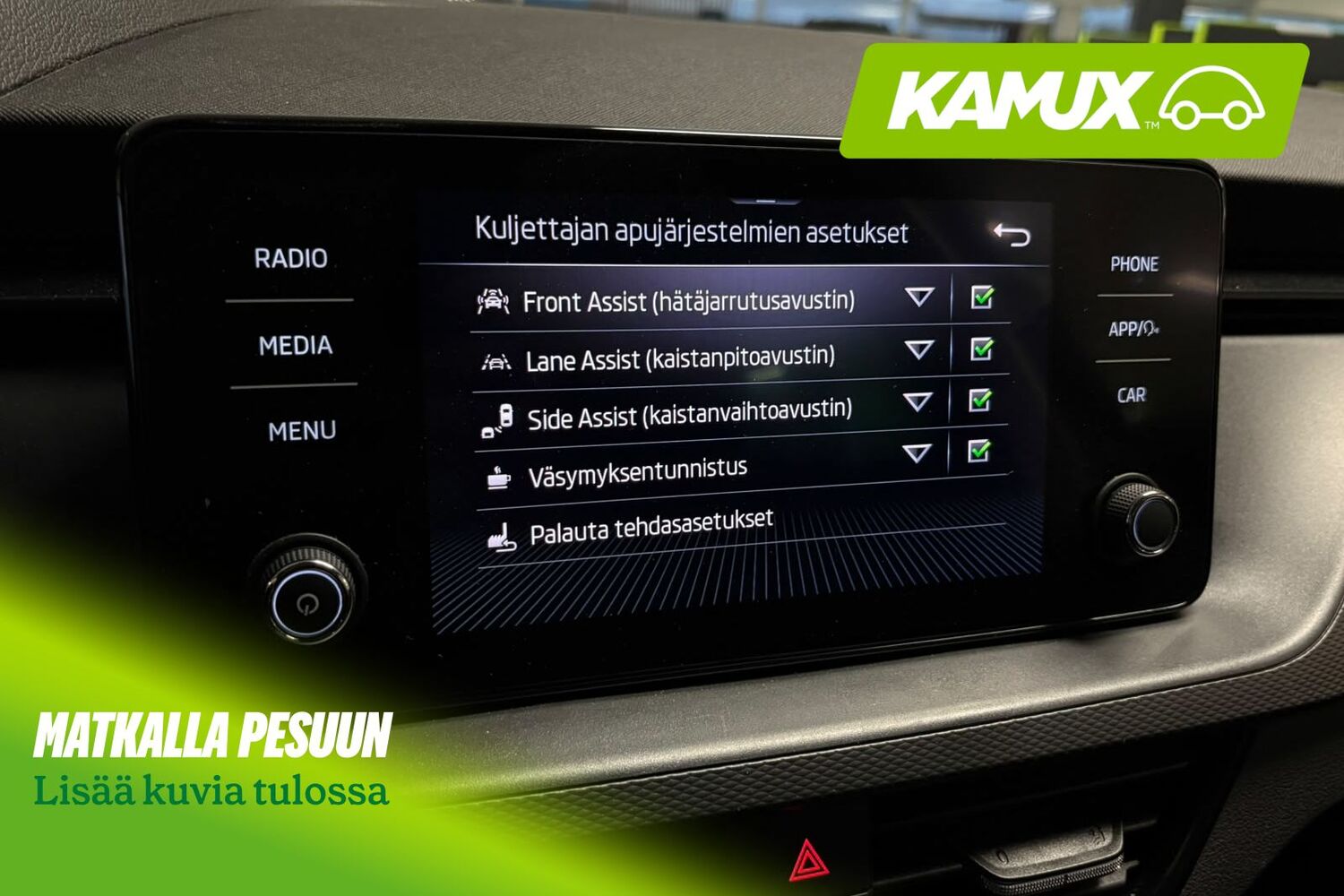 Skoda Kamiq vaihtoauto