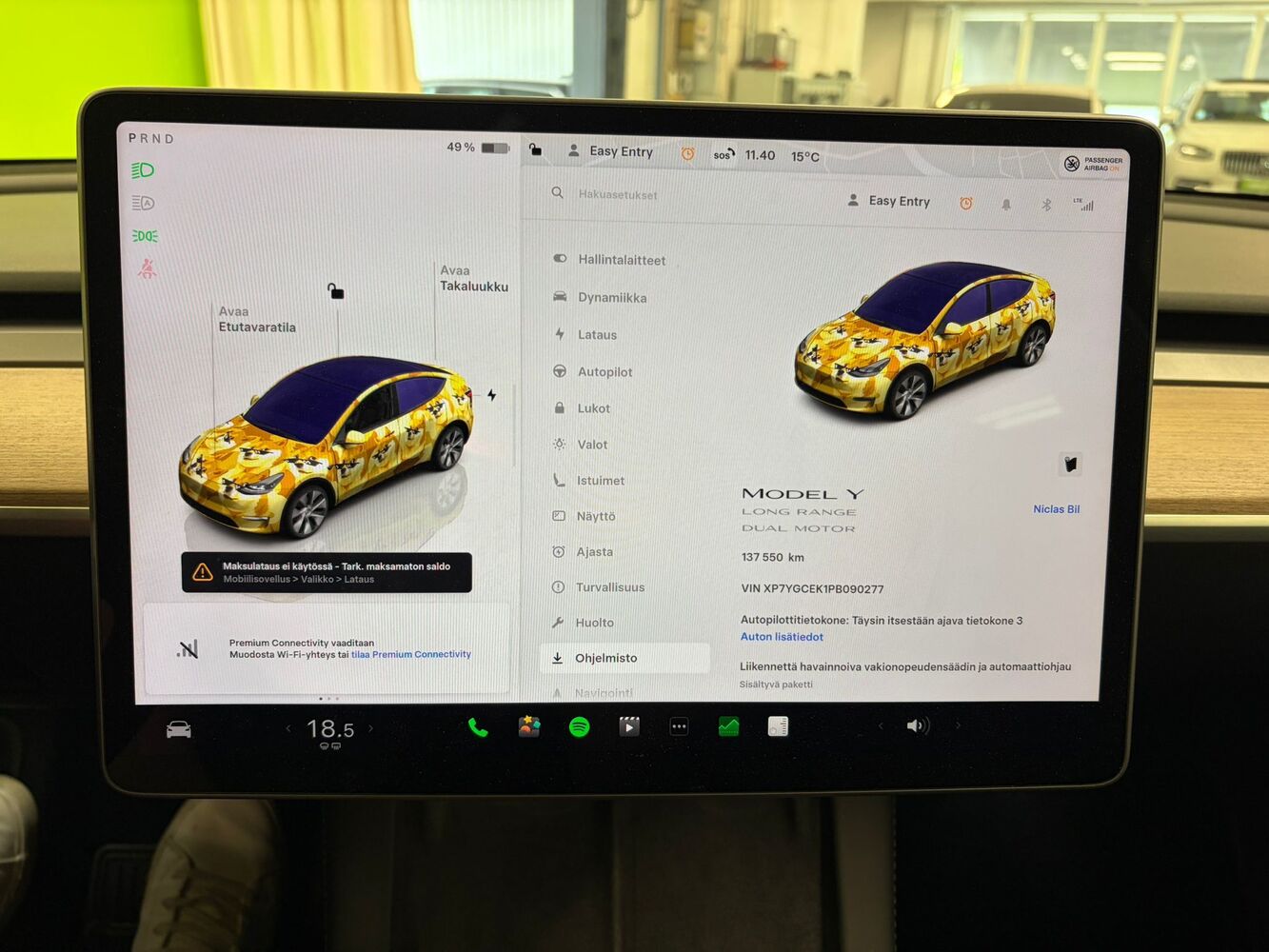 Tesla Model Y vaihtoauto