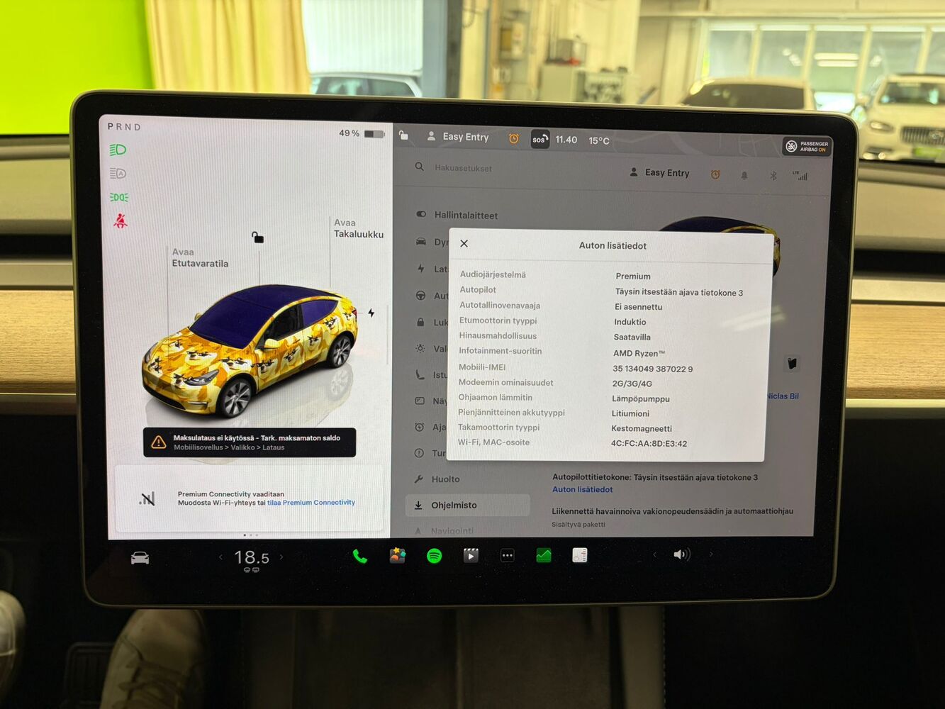 Tesla Model Y vaihtoauto