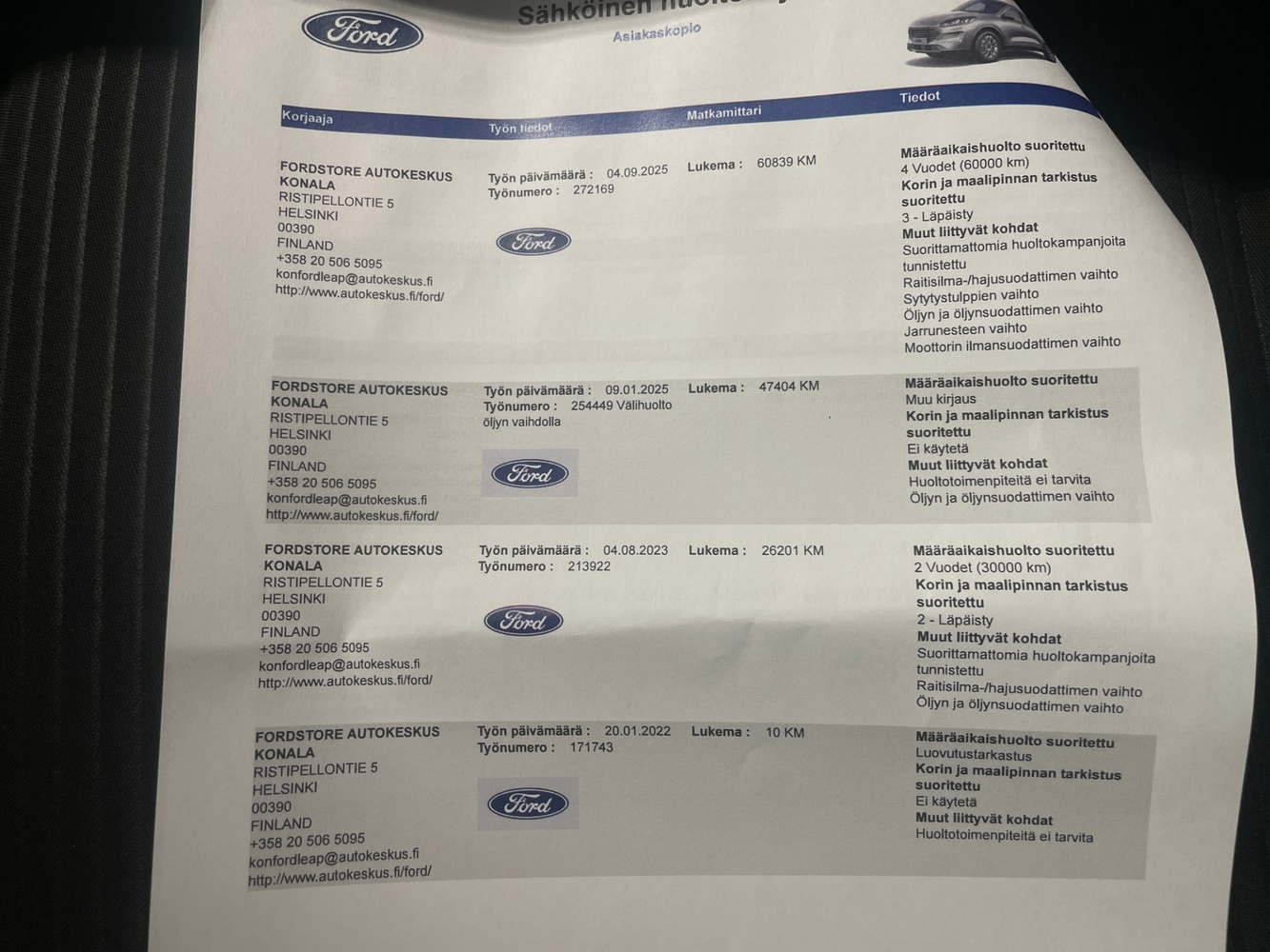 Ford Kuga vaihtoauto