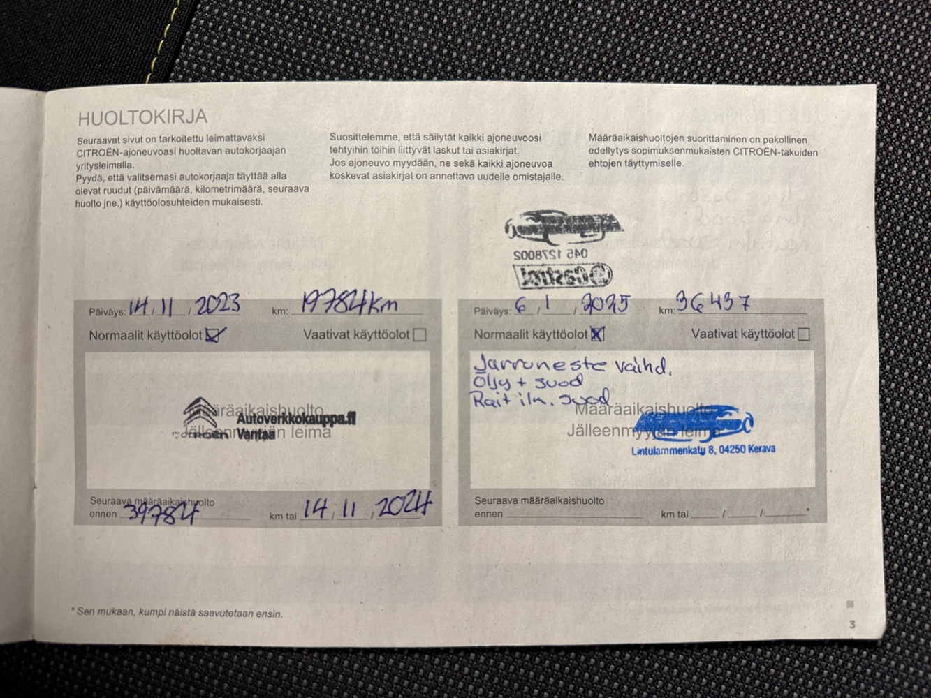 Citroën C3 vaihtoauto