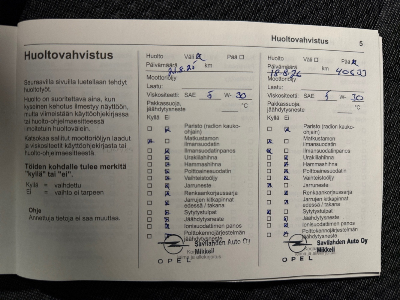 Opel Astra vaihtoauto