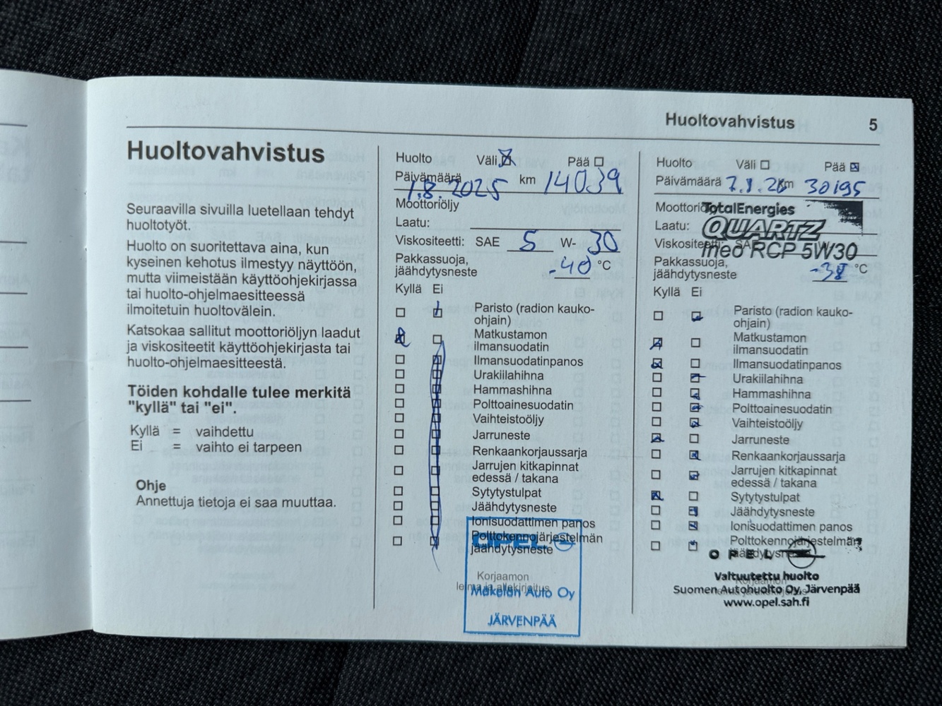 Opel Astra vaihtoauto