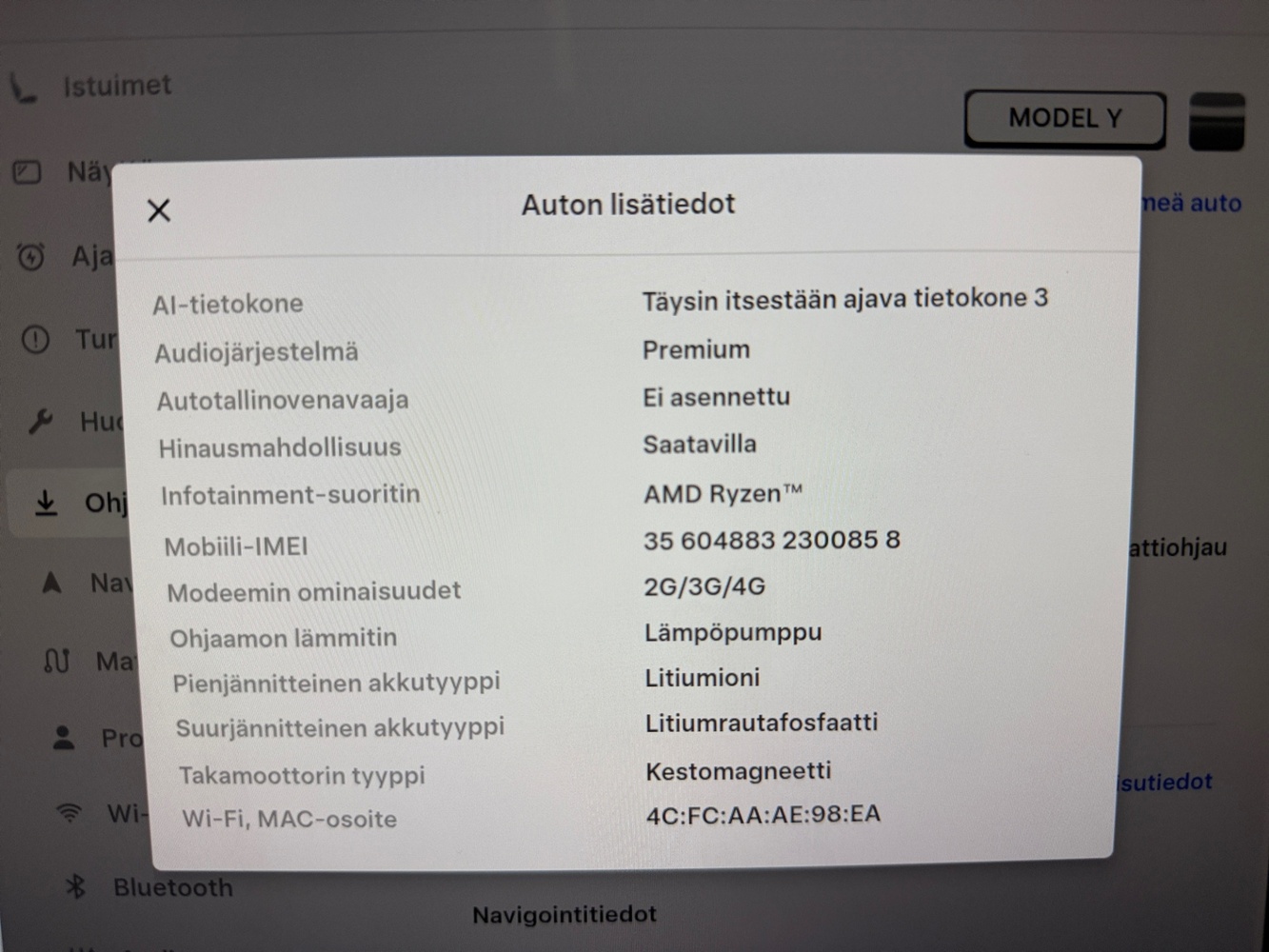 Tesla Model Y vaihtoauto