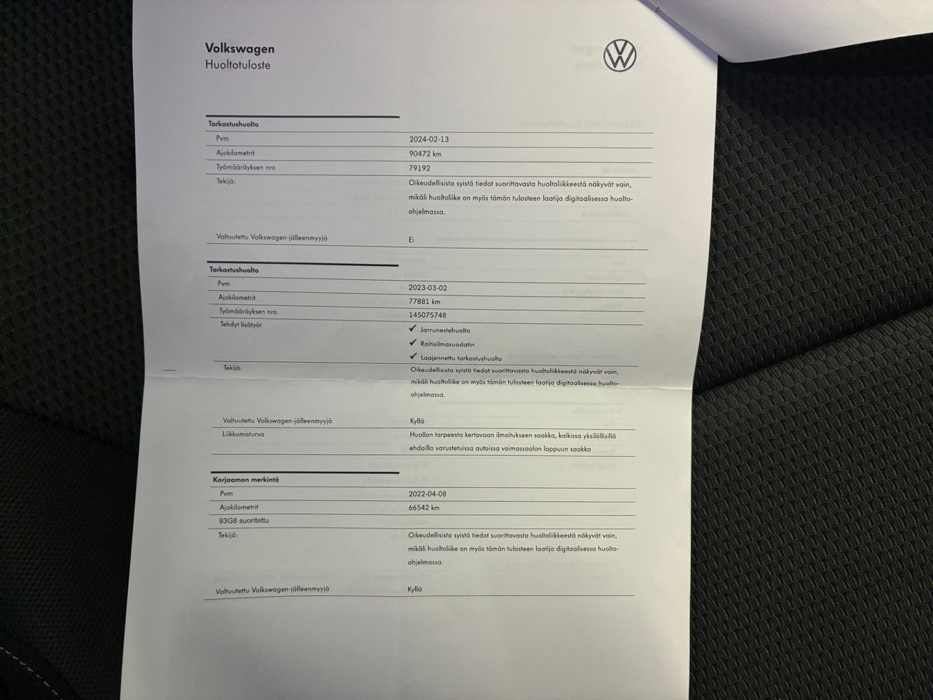 Volkswagen Golf vaihtoauto