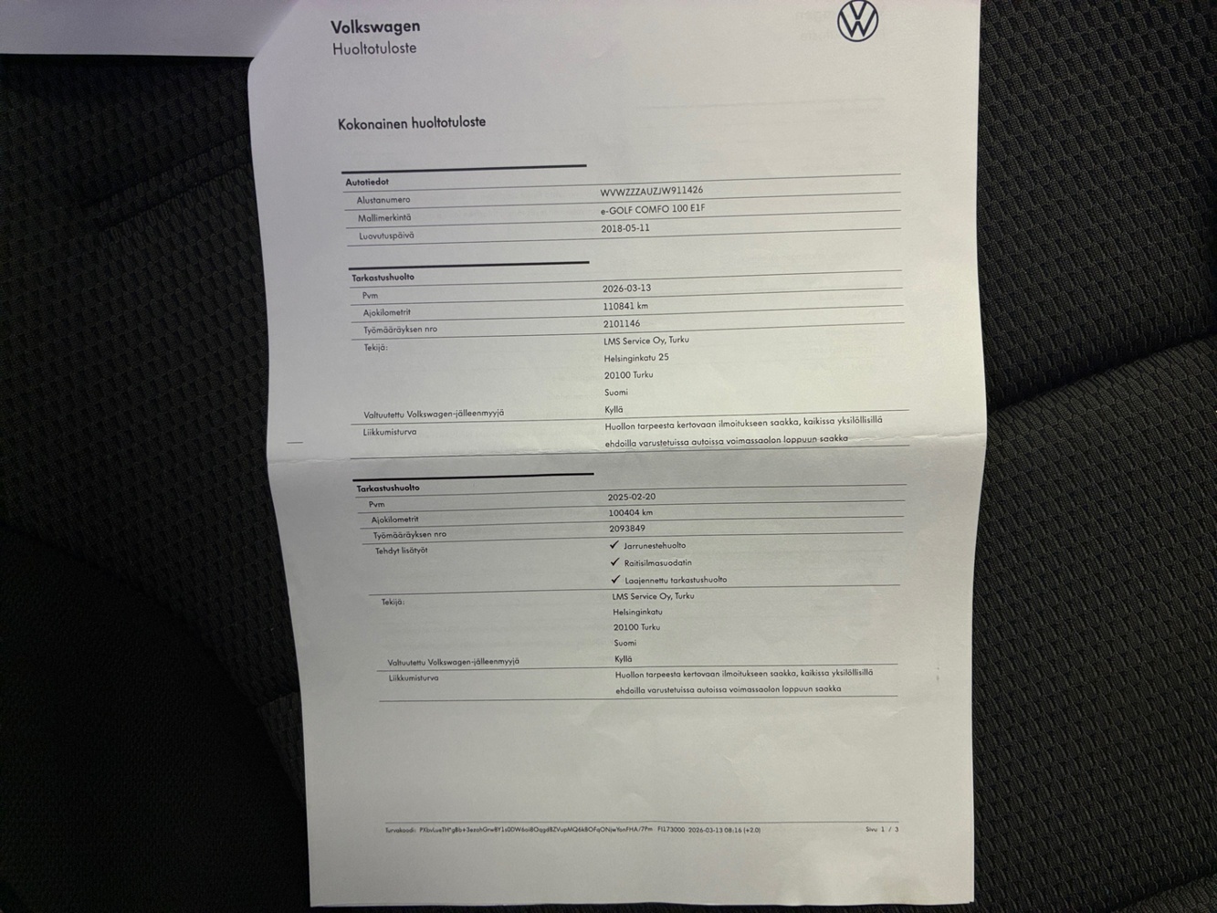 Volkswagen Golf vaihtoauto