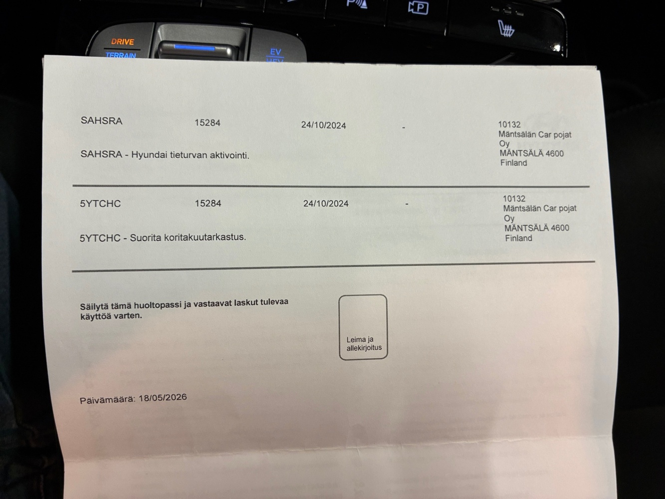 Hyundai Tucson vaihtoauto