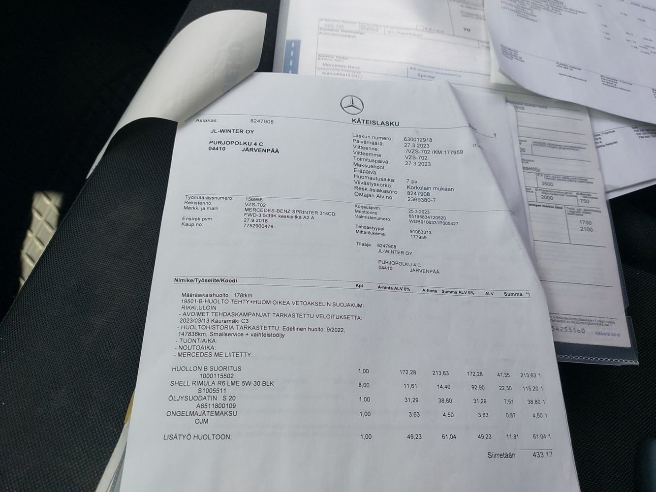 Mercedes-Benz Sprinter vaihtoauto