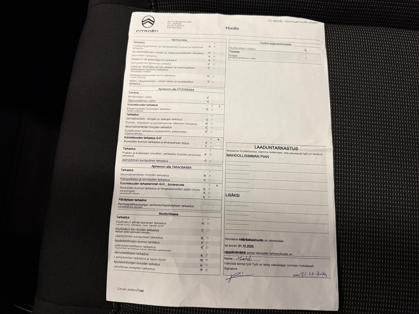 Citroën C3 vaihtoauto
