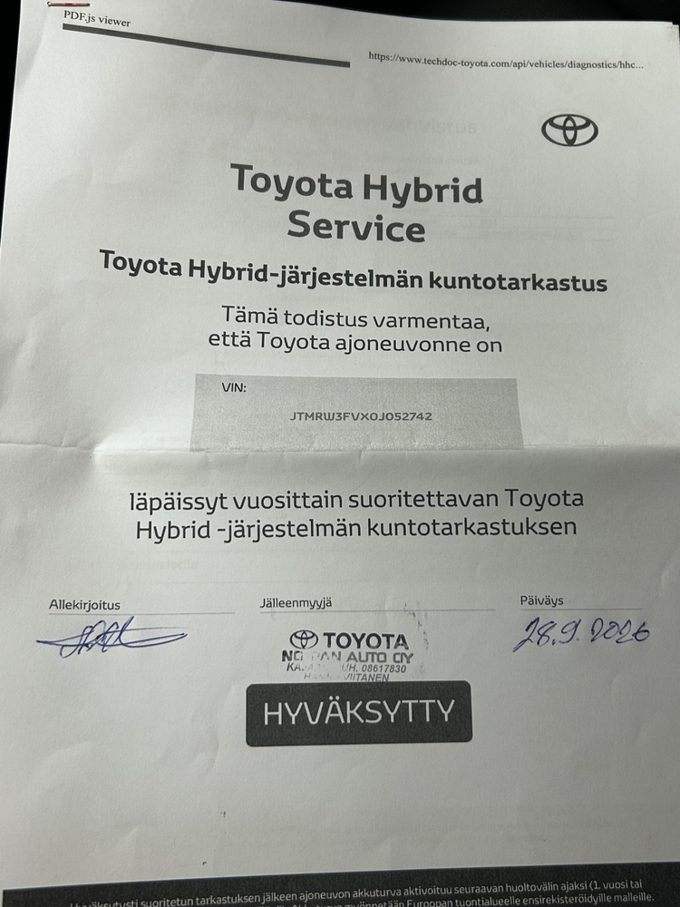 Toyota RAV4 vaihtoauto