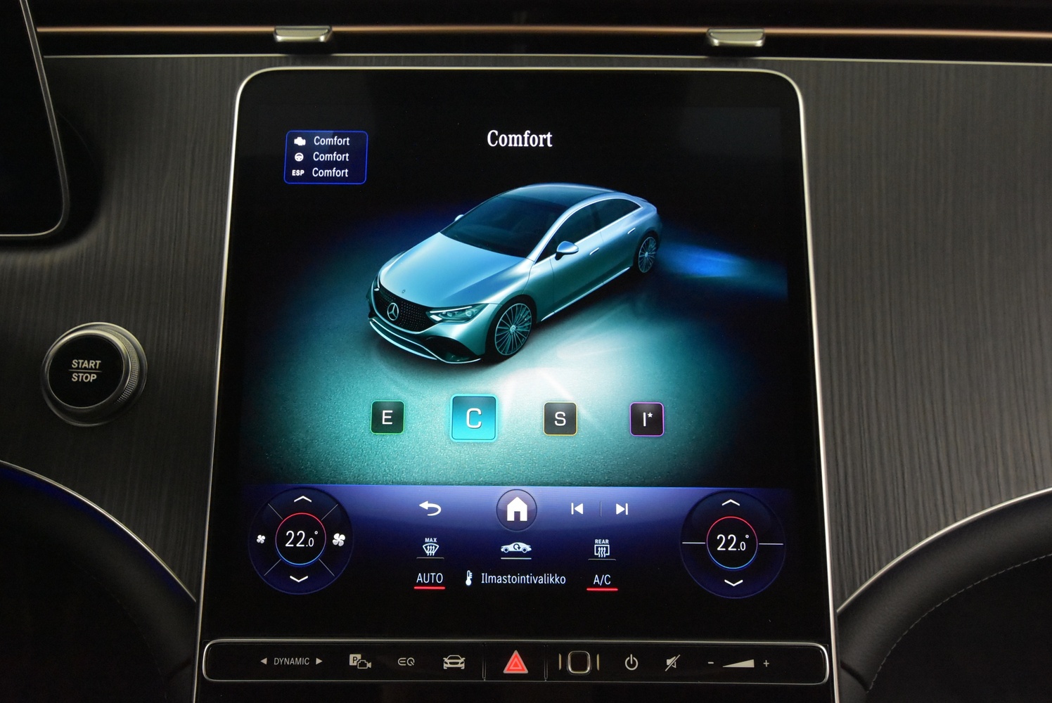 Mercedes-Benz EQE vaihtoauto