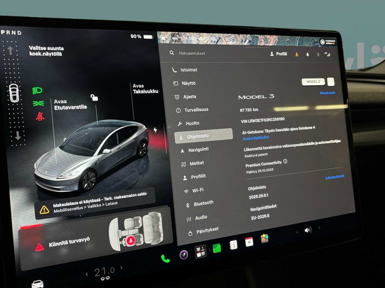 Tesla Model 3 vaihtoauto