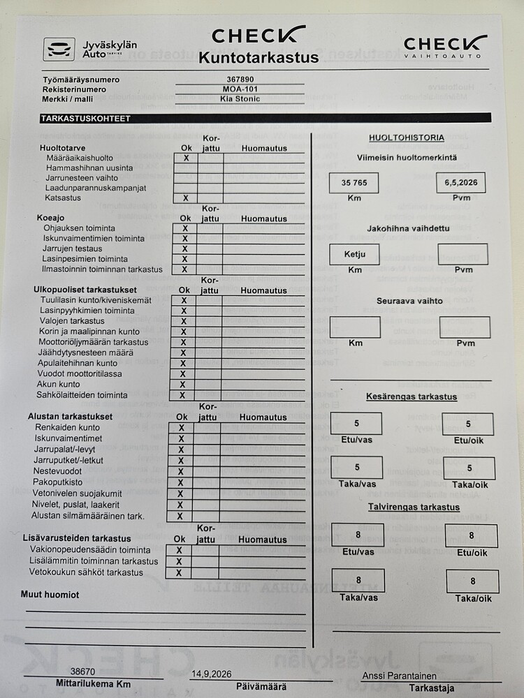 Kia Stonic vaihtoauto