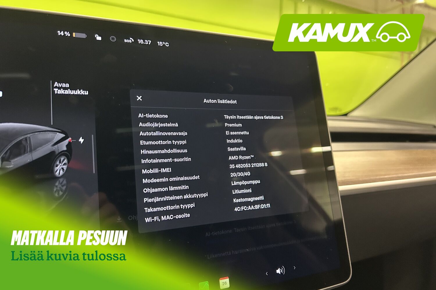 Tesla Model Y vaihtoauto