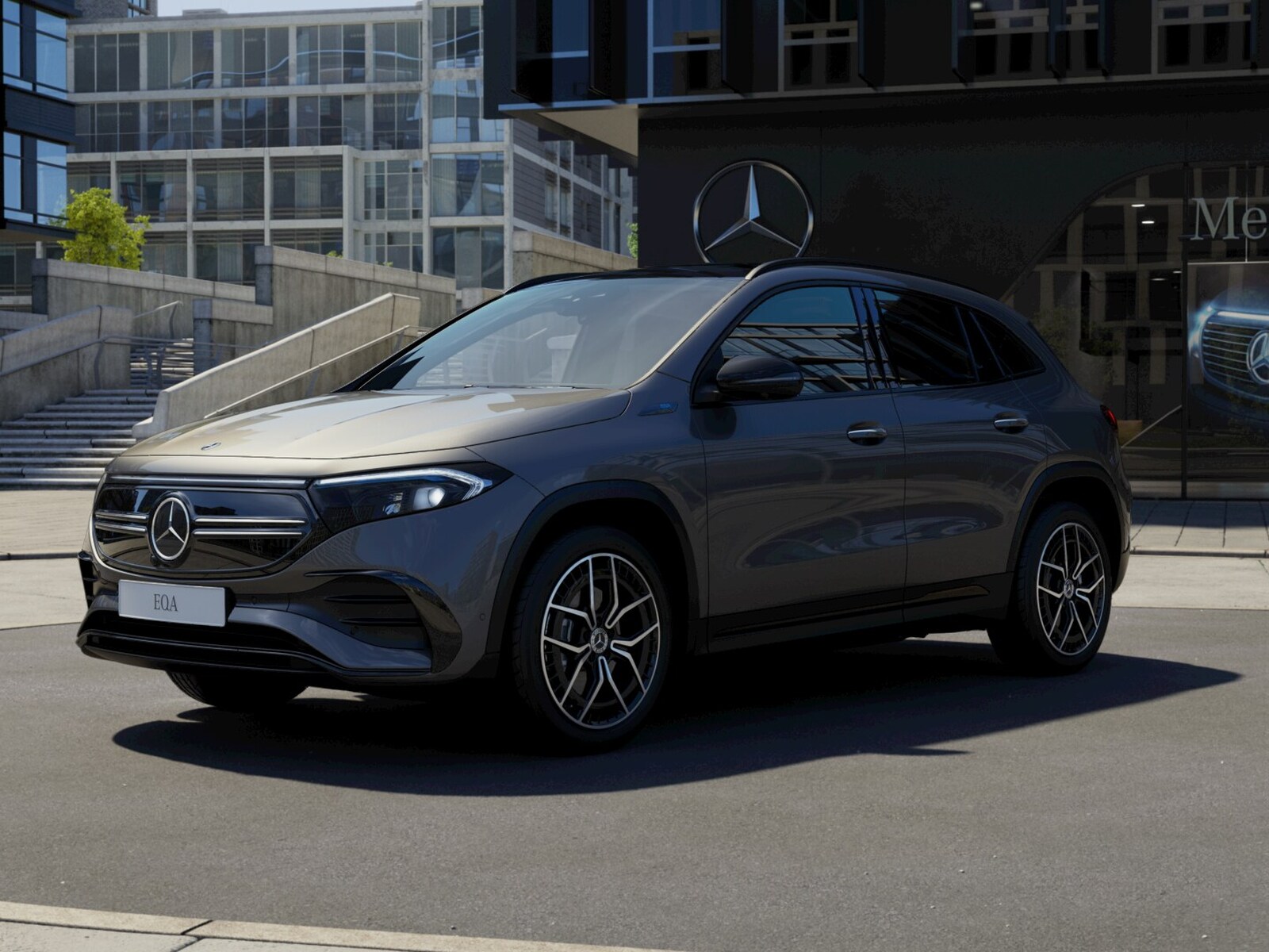 Mercedes-Benz EQA 250 AMG / Premium / Keyless-GO / Burmester / 360° / Panoraama / Muistipenkit /