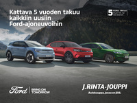 heti ajoon Ford Kuga